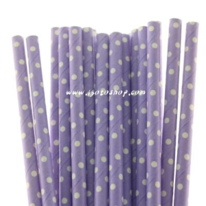 light blue paper straw